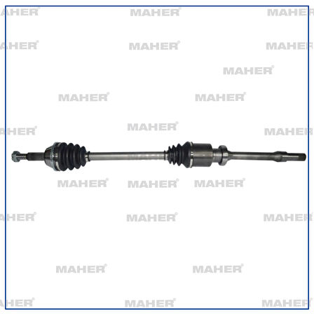 AKS KOMPLE ÖN TRANSIT 2006-2014 5347 / İNCE MİL 130HP SAĞ 2.2TDCI ABSLİ 48 DİŞ 1057MM 6C113B436BC