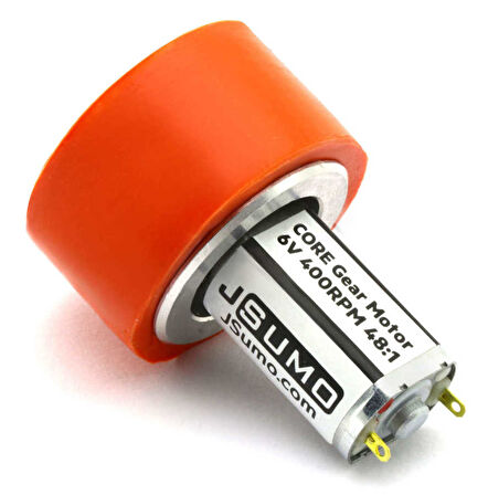 6V 400 RPM Jsumo Core DC Motor - Yüksek Torklu