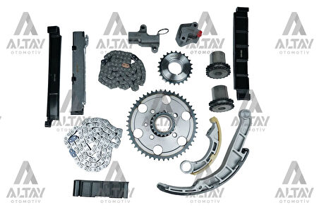 EKSANTRİK ZİNCİR SETİ PICKUP 2011-2016 NAVARA YD25DDTI / EURO-5 TEK SIRA ZİNCİR 13014EB300