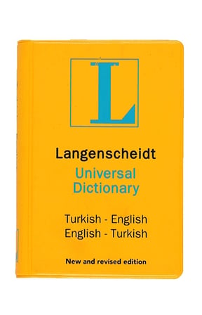 3 ADET Langenscheidt İngilizce - Türkçe Sözlük