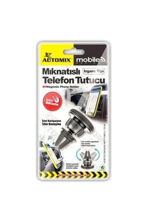 3 ADET Automix Manyetik Telefon Tutucu Izgara