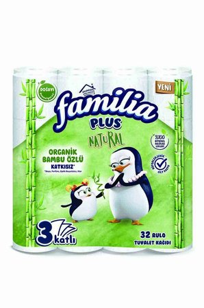 Familia Natural Bambu Tuvalet Kağıdı 32'li