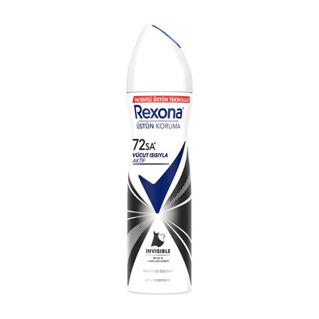 Rexona Black & White Diamond Invisible Deodorant 150 ml