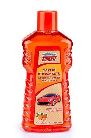 2 ADET Autokit Yazlık Cam Suyu Portakal 1L