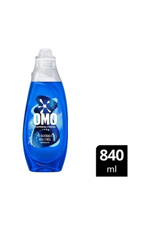 2 ADET Omo Express Fresh Ultra Beyaz Sıvı Çamaşır Deterjanı 21 Yıkama 840 Ml