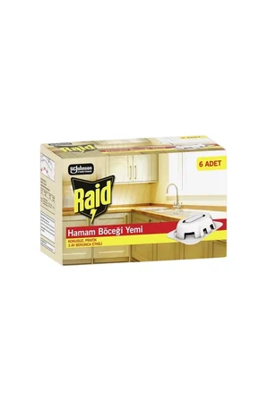 2 ADET Raid Böcek Yemi 6'lı
