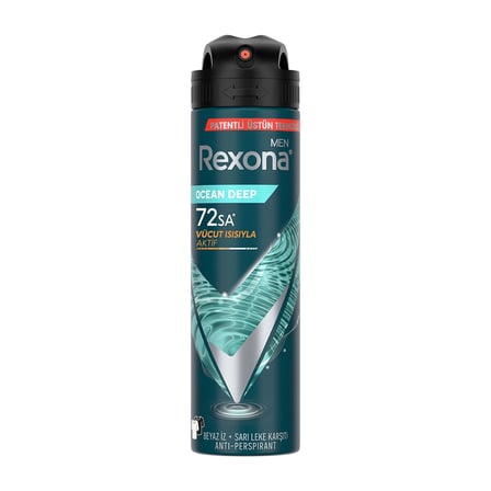 2 ADET Rexona Black & White Diamond Invisible Deodorant 150 ml