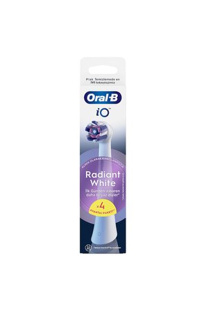 3 ADET Oral-B IO Yedek Başlık Radiant White 4CT