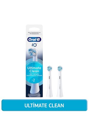 4 ADET Oral-B IO Yedek Başlık Ultimate Clean 2-CT White