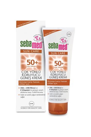 4 ADET Sebamed Güneş Kremi SPF 50+ 75 ml