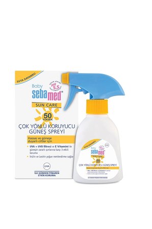 4 ADET Sebamed Güneş Spreyi Bebek SPF 50 200 ml