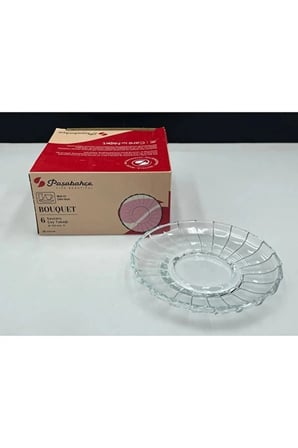 3 ADET Paşabahçe Çay Tabağı 6'lı 130 mm Bouquet