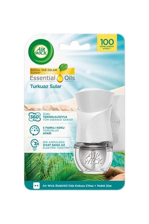 4 ADET Air Wick Elektrikli Kit Turkuaz Sular