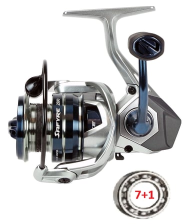 Okuma Safyre 4000 240cm 20-40gr Remixon Double Black Spin Olta Takımı Seti