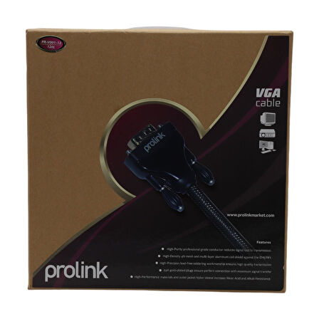 PROLİNK VGA-VGA KABLO 12 MT