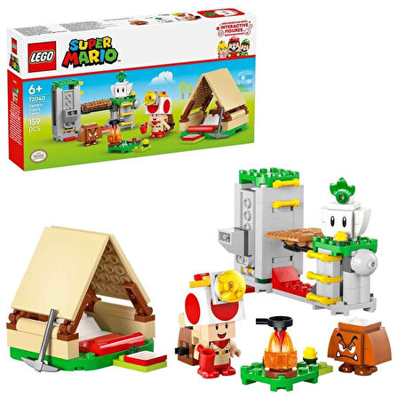 72040 Lego Super Mario - Kaptan Toadun Kampı 159 parça +6 yaş