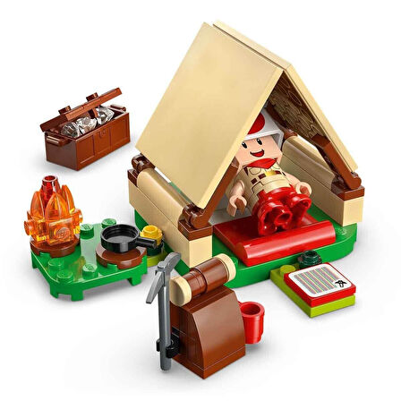 72040 Lego Super Mario - Kaptan Toadun Kampı 159 parça +6 yaş