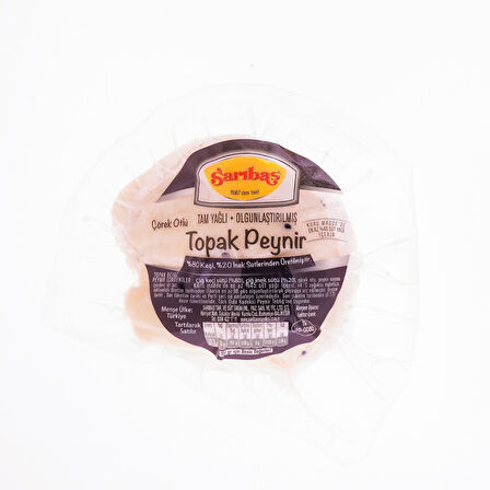 Sarıbaş Çörekotlu Keçi̇ Topak Peyniri̇ 300 Gr