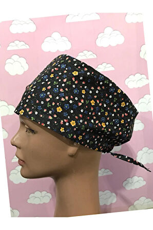 Cerrahi Bone Lastikli Ve Bağcıklıdır Doktor Hemşire Bonesi