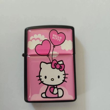 Hello Kitty1 Benzinli Metal Çakmak