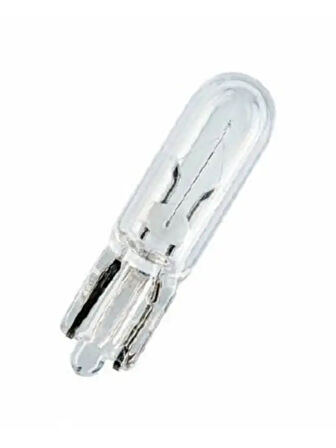 KUCUK DIPSIZ AMPUL 12V 1,2W T5 GOSTERGE
