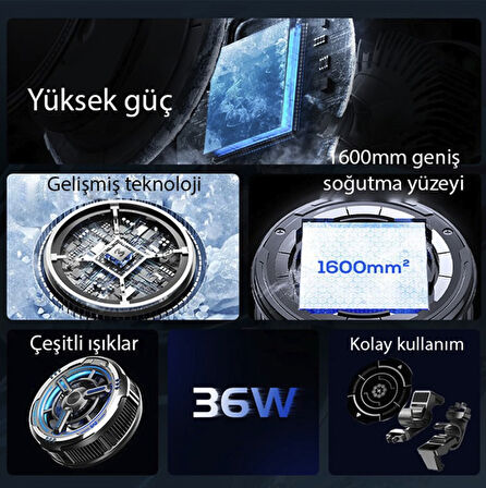 MEMO CX09 Ultra soğutma telefon tablet için soğutucu fan manyetik seramik yüzey magsafe uyumlu