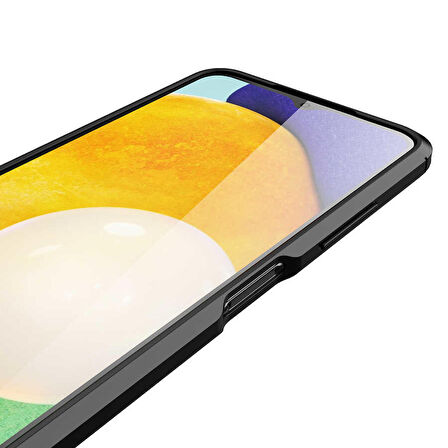 Samsung Galaxy A04S ile Uyumlu Kılıf Deri Görünümlü Silikon Telefon Kılıfı Kapak