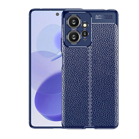 Xiaomi Redmi Note 12 4G ile Uyumlu Kılıf Deri Görünümlü Silikon Telefon Kılıfı Kapak