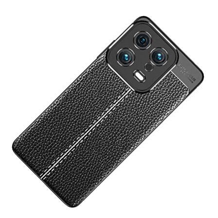 Xiaomi Mi 13 ile Uyumlu Kılıf Deri Görünümlü Silikon Telefon Kılıfı Kapak