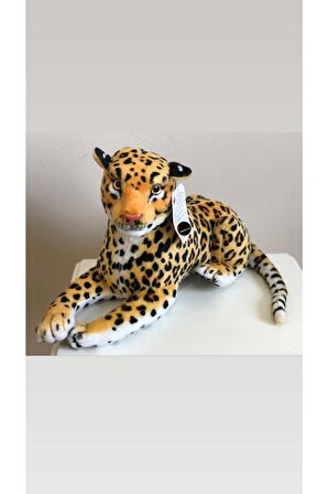 Sesli Kükreyen Leopar Peluş