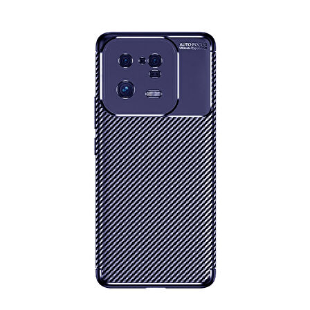Xiaomi Mi 13 Pro ile Uyumlu Kılıf Focus Karbon Tasarım Telefon Kılıfı Kapak