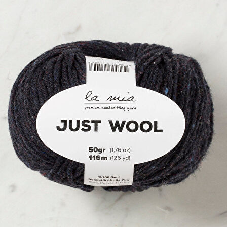 La Mia Just Wool Koyu Lacivert El Örgü İpi - LT012 - 33832