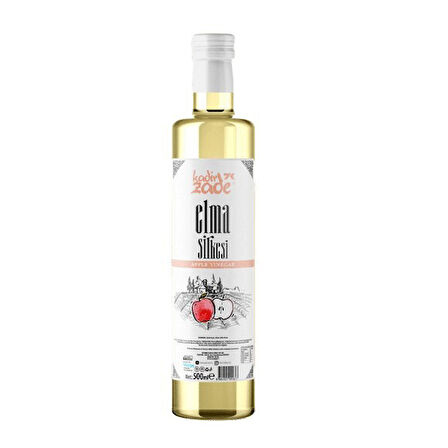 Kadi̇rzade Elma Sirkesi 500 Ml