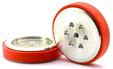 Elektron Silikon Tekerlek (43x11 mm) Yeni Seri - 2 Adet