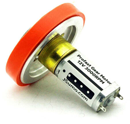Elektron Silikon Tekerlek (43x11 mm) Yeni Seri - 2 Adet
