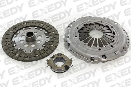 DEBRİYAJ SETİ BASKI DİSK BİLYA TOYOTA AVENSIS 2.0L 1CDFTV CDT250 03- YAYSIZ DİSK 3121005050 3125005070 3123020191