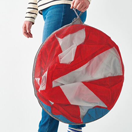 Çadır, kırmızı-beyaz, 100 cm