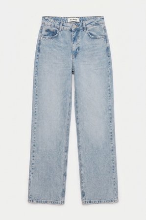 Kadın Açık Kot Doris 4s6-32 Straight Fit Yüksek Bel Denim Jean