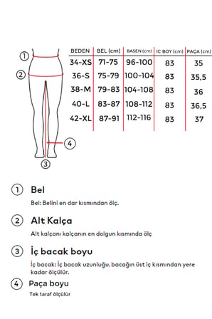 Kadın Koyu Mavi Renk 17w45 Palazzo Fit Bol Kesim Denim