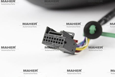 AYNA DIŞ DİKİZ PASSAT 2014 ELEKTRİKLİ,ISITMALI, ASTARLI, KATLANIR, HAFIZALI, YAN-ALT LAMBALI SAĞ 3G1857508CR9B9