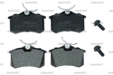 FREN BALATA GOLF4 1999-2006 / BORA 1999-2005 / 307 2000 / C3-C4 2009 (KALINLIK 15MM) ARKA 1J0698451