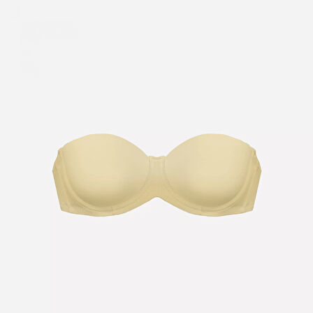 Nurteks 195 Destekli Straplez Sütyen - TEN - 80B