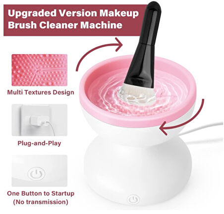 Elektrikli Makyaj Fırçası Temizleyici