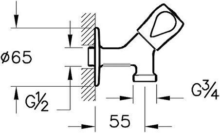 Artema Çamaşır Musluğu A41583