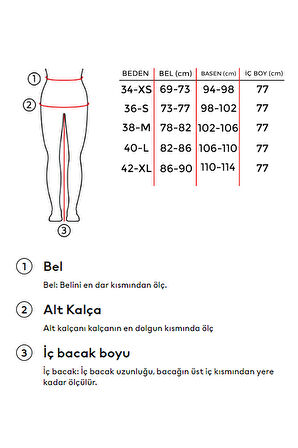 Kadın T.Kot Rengi 10S5-4 Skater Fit Bol Kesim %100 Koton Yırtık Detaylı Denim Jean