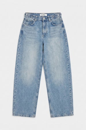 Kadın Açık Kot 4s6-32 Süper Baggy Fit Denim Jean