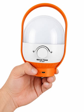 Şarjlı Acil Durum Lambası 34 LED 2400 mAh Kamp Ev Bahçe Işığı - Kamp Lambası