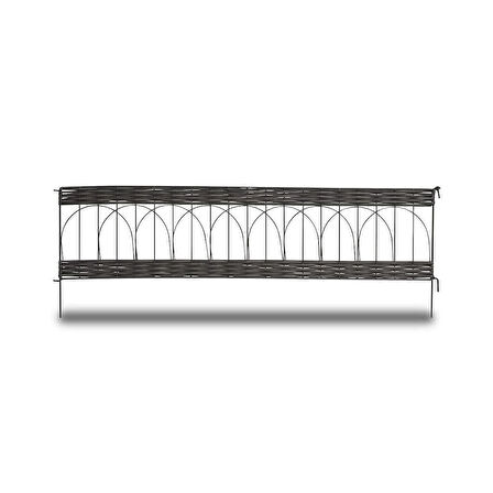 Bordür Kenar Pvc Rattan 100X25/35cm