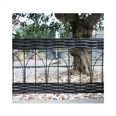 Bordür Kenar Pvc Rattan 100X25/35cm