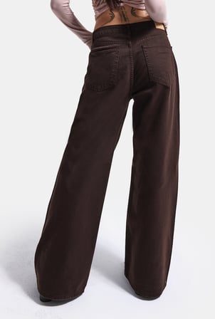 Kadın 6w6-81 Süper Baggy Fit Denim Jean